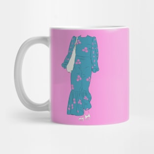 Villanelle's floral dress Mug